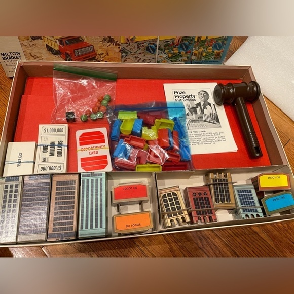 Vintage Prize Property Board Game by Milton Bradley 1974 - Complete - Picture 1 of 15